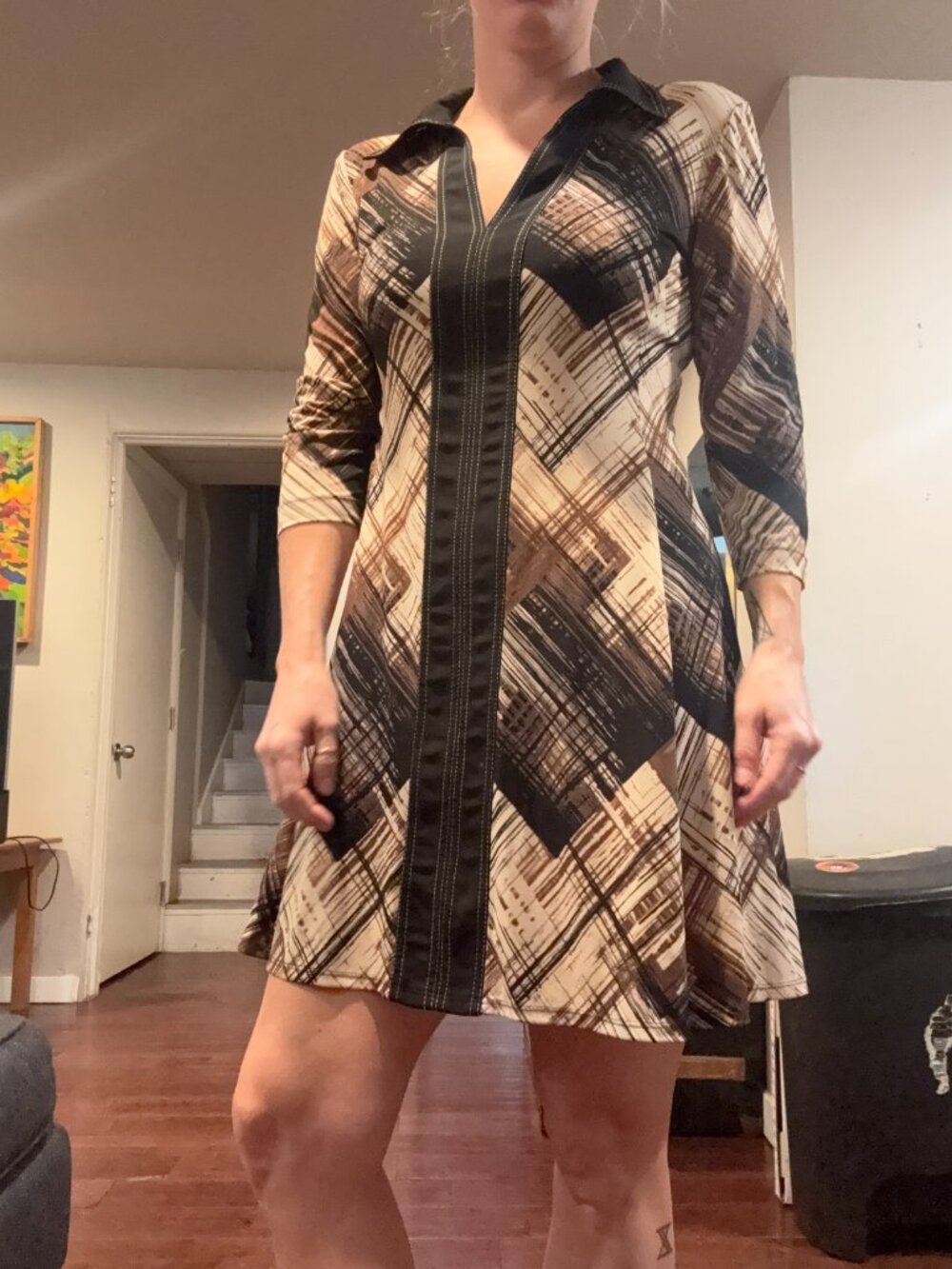 One-of-a-kind vintage 70s dress